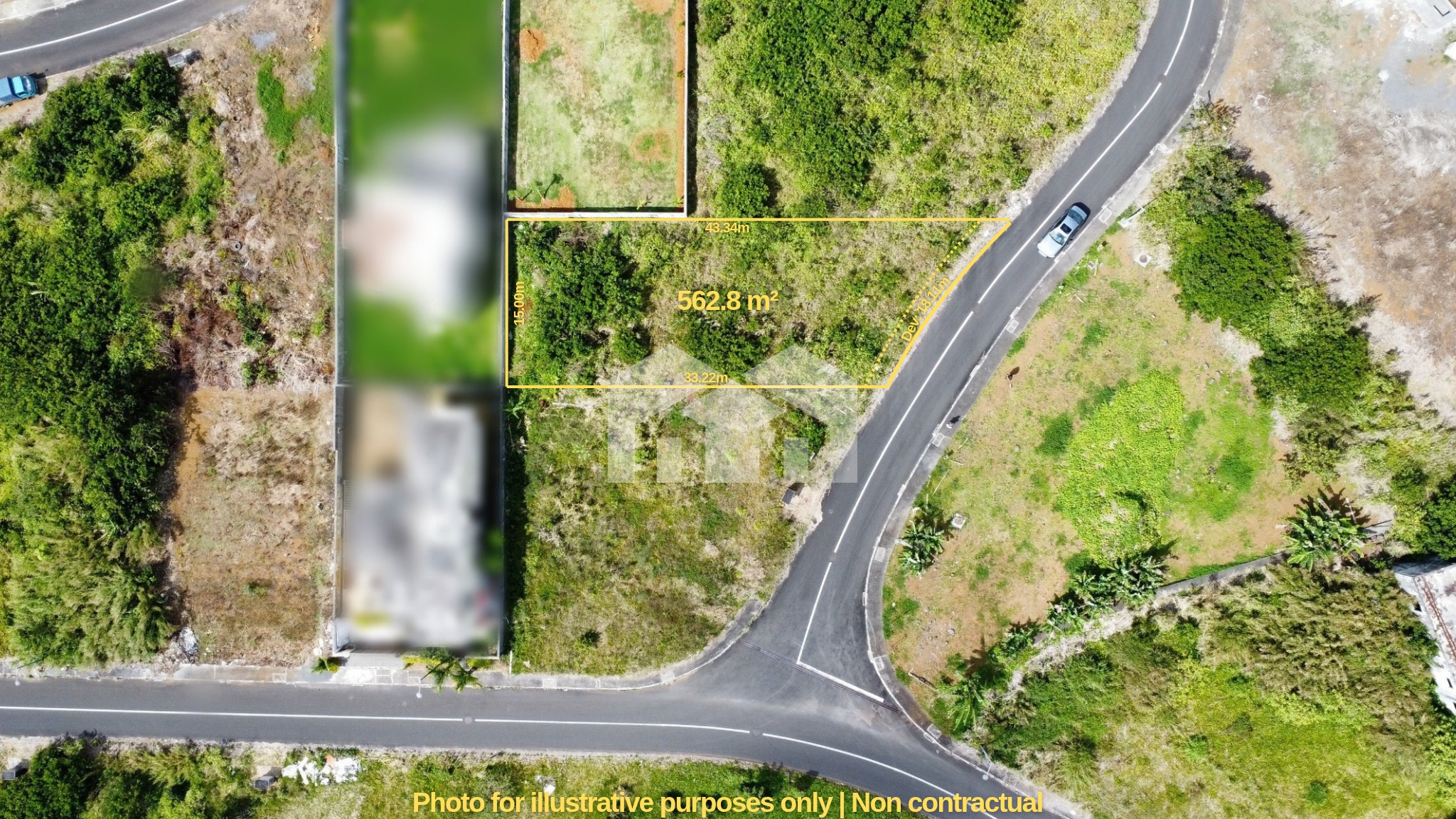 Terrain a vendre au morcellement Highland Rose